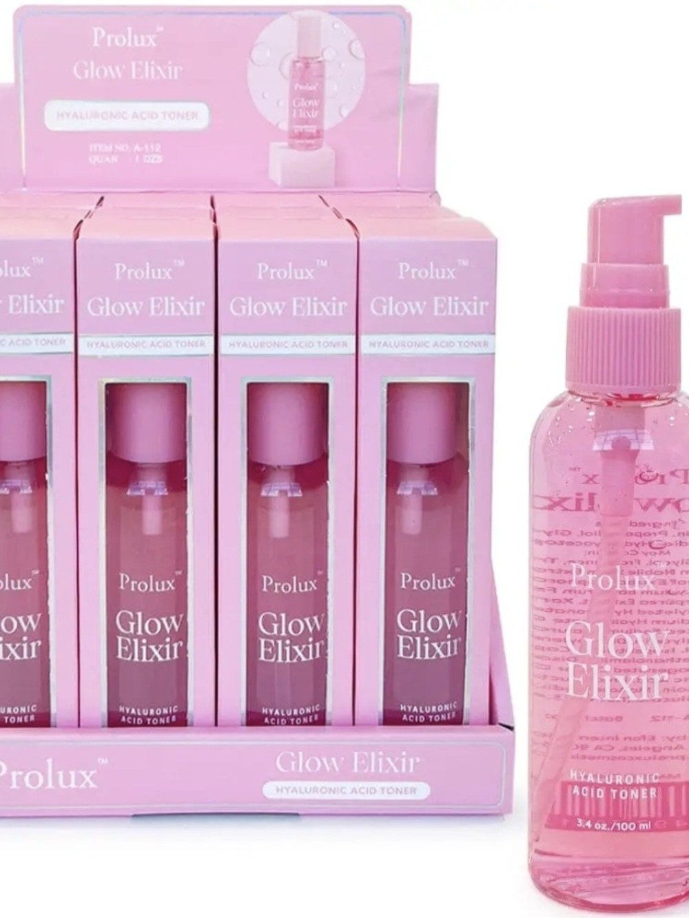 Prolux Glow Elixir Hyaluronic Acid Toner